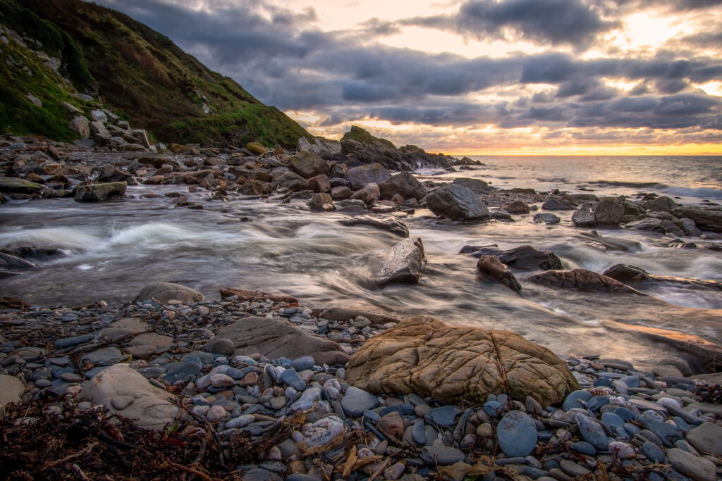 Glen Maye Beach in the Isle of Man. Photo credit Roelf Odendaal