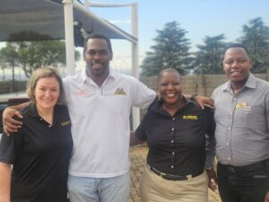 Rugby Legends team up with SA Harvest to tackle hunger at Epworth Children’s Village